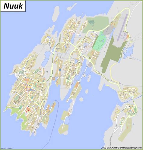Nuuk Map .